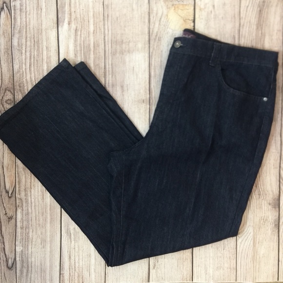 Gloria Vanderbilt Denim - Wide Leg Dress Jeans